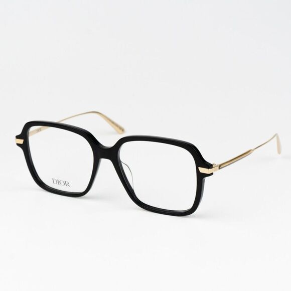 NEW Dior GEMDIORO S5I CD50056I 001 1200 Shiny Black Women Square Eyeglasses main image 8